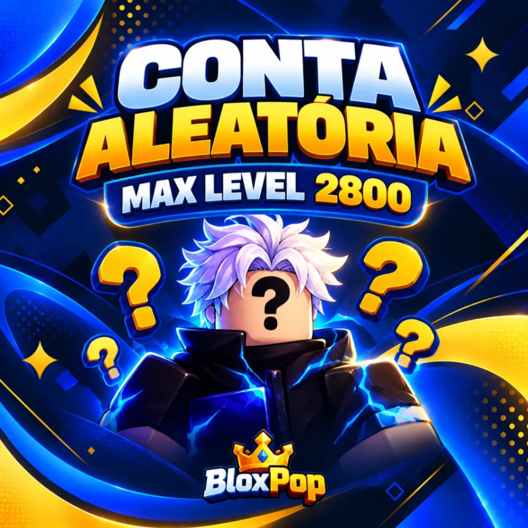 Max Level  +2800 - Conta aleatória